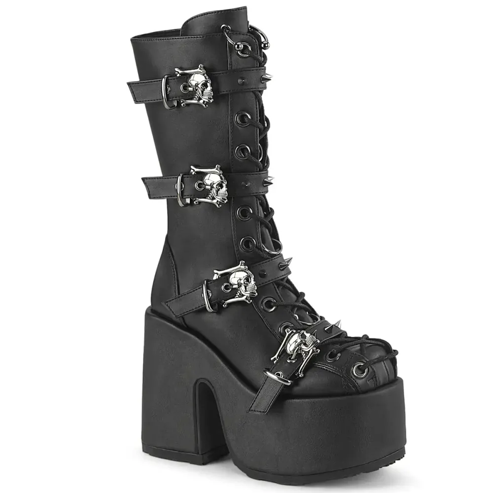 Bottines camel-115 DémoniaCult