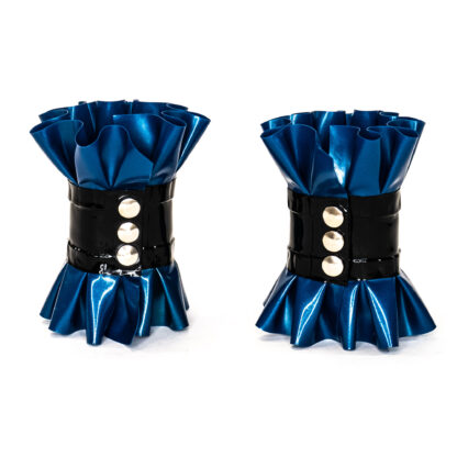 Bracelet Latex Duchesse Bleu Metallique – Image 5