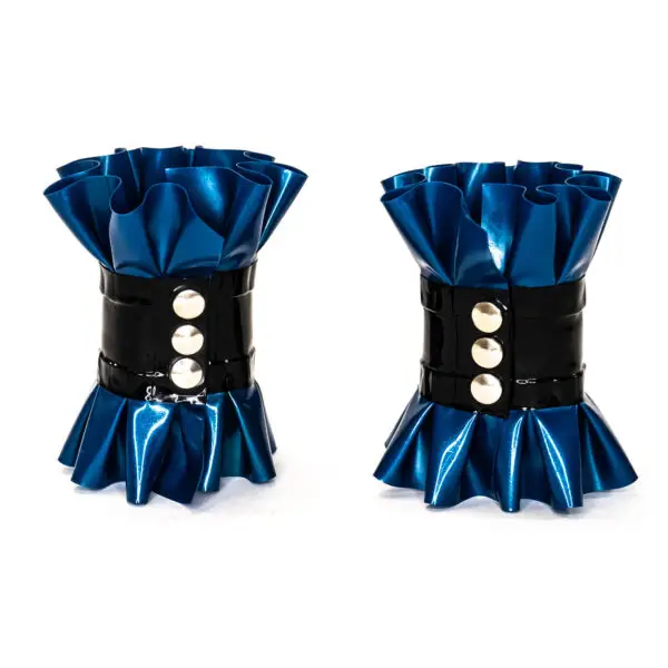 Bracelet Latex Duchesse Bleu Metallique – Image 5