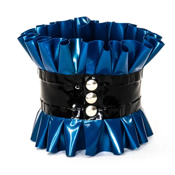 Bracelet Latex Duchesse Bleu Metallique – Image 7
