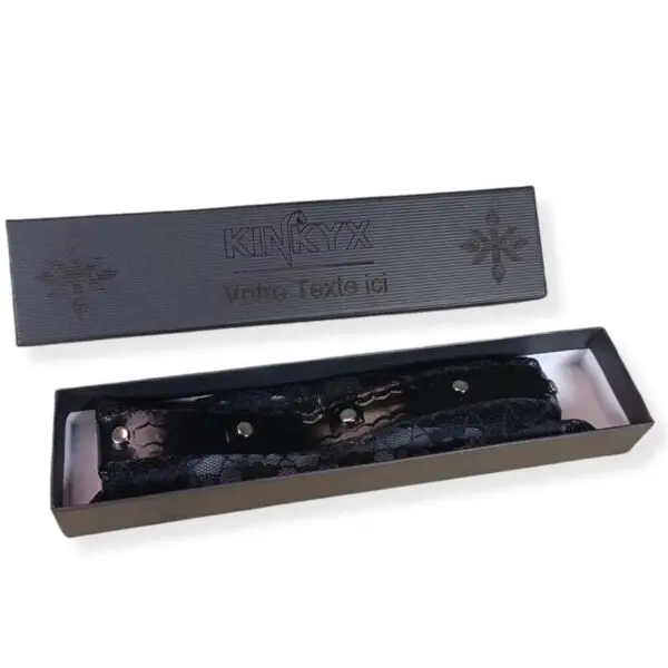 Collier Latex Black Darling – Image 4
