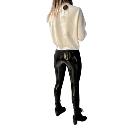 Legging Latex Kinkyx Taille S Noir – Image 4