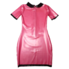 Robe Latex Gaga Rose Métallique Taille S