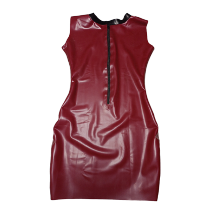 Robe Latex Gaga Rouge Métallique S – Image 2