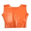 Top Latex Gaga Orange Taille L – Image 2