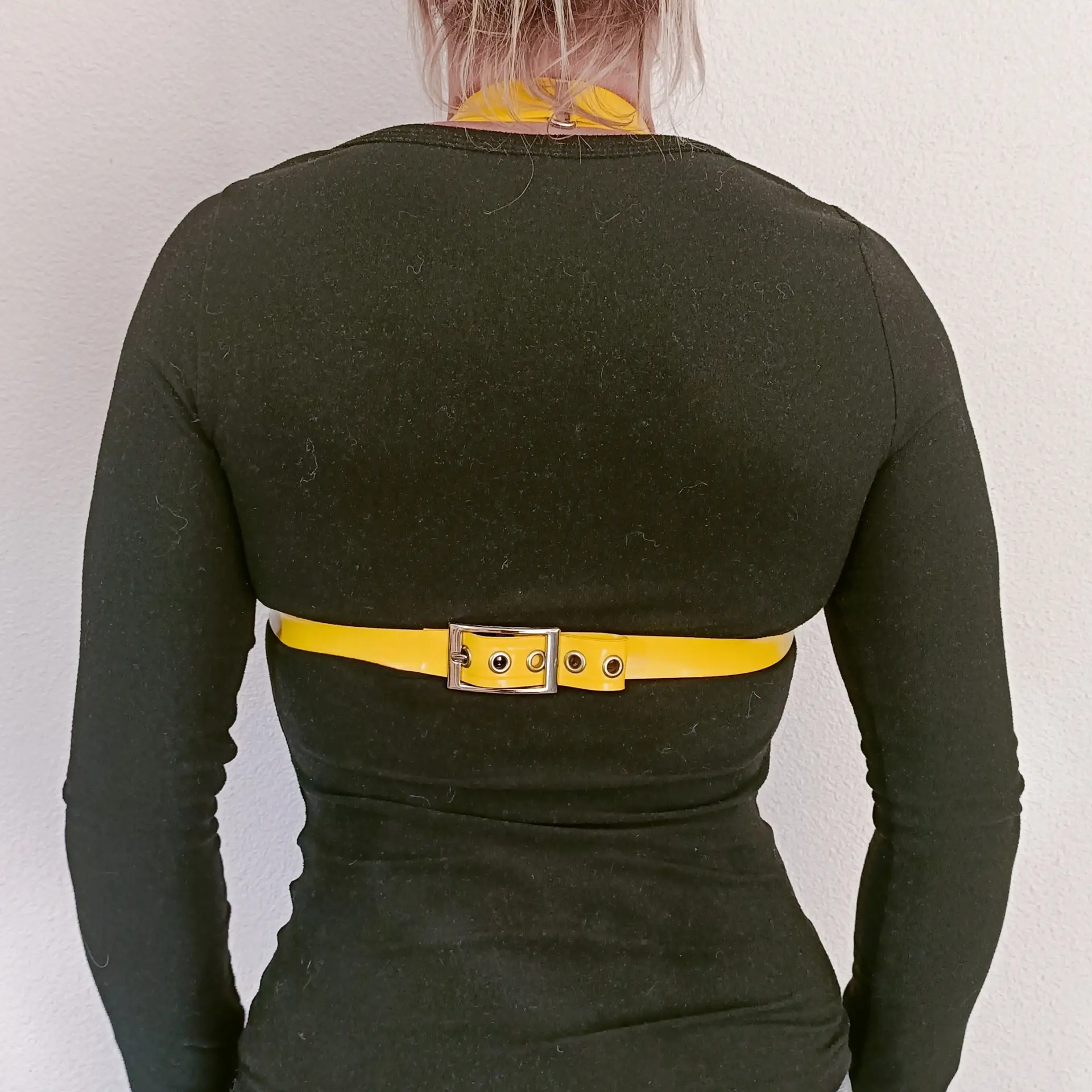 Harnais Latex LOLYPOP Jaune&NP – Image 3