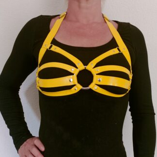 Harnais Latex LOLYPOP Jaune&NP