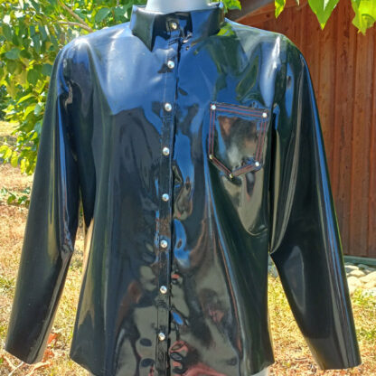Chemise Latex Surpiqure – Image 3