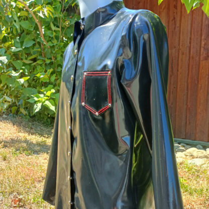 Chemise Latex Surpiqure – Image 4