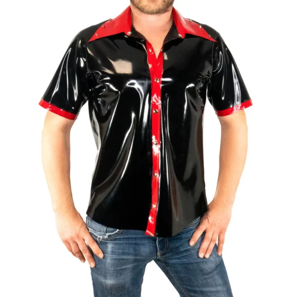 Chemise Latex Dracula