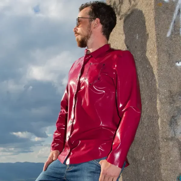 Chemise Latex Surpiqure