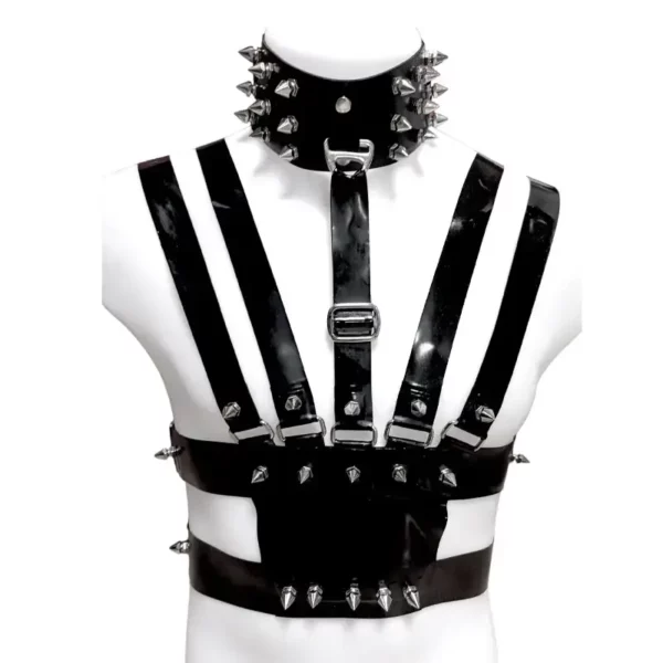 Harnais Latex Steampunk