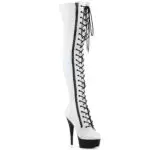 Cuissardes Hologramme Blanche