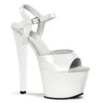 Sandales Plateforme Blanche