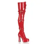 Cuissarde Gothique Rouge