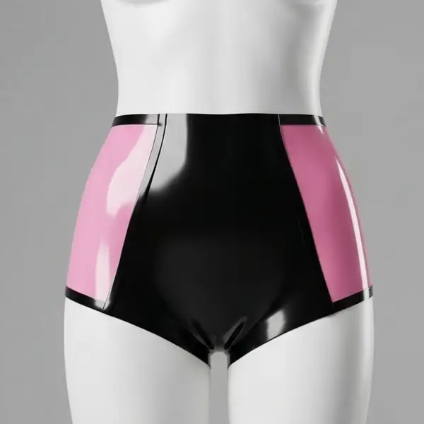 Culotte haute latex